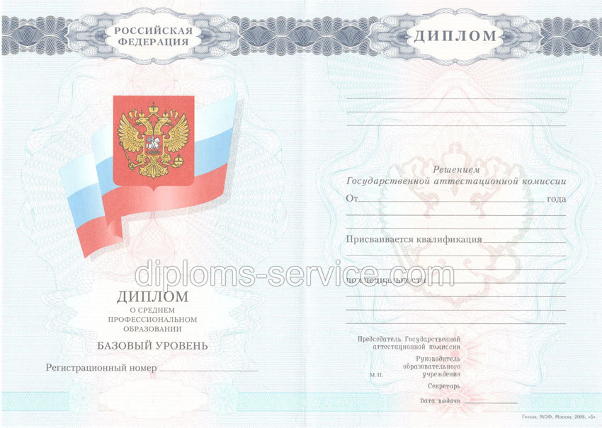 Диплом колледжа 2007-2010 годов-фото1