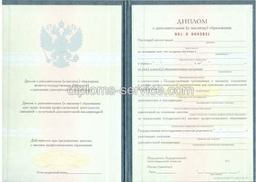 Диплом о дополнительном образовании 